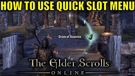 elder scrolls online quickslot weapons